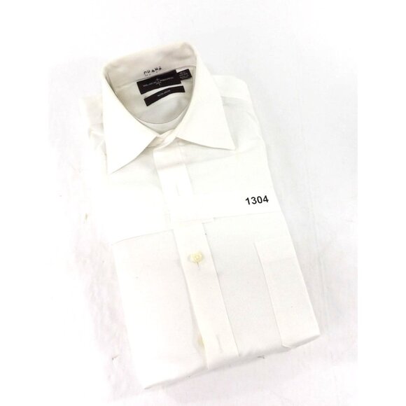 Black / Brown Other - Men's Black/Brown Ivory Dress Shirt 15 1/2 32/33 preowned
